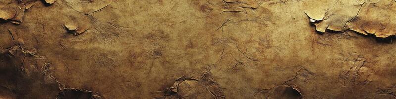 Vintage background with an old paper texture, in a brown color, detailed. photo