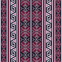 abstract ethnic tenun fabric pattern vector