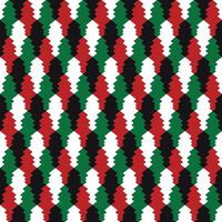 abstract colored geometric vintage pattern vector