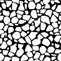 abstract hand drawn stone wall pattern vector
