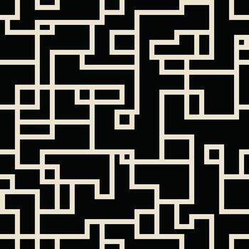 abstract monochrome rectangle stripes pattern vector