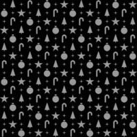 monochrome christmas element stripes pattern vector