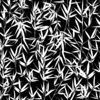 abstract bamboo leaves pattern background vector