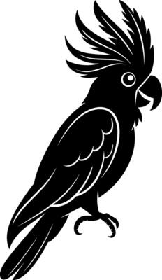 Tropical Cockatoo Bird Design