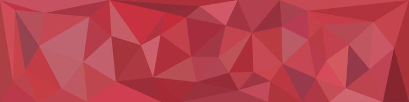 A captivating abstract piece featuring a vibrant gradient of red hues. The polygonal shapes create a dynamic and energetic composition, evoking a sense of passion and intensity. vector