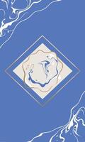 Abstract Marble Texture Background vector