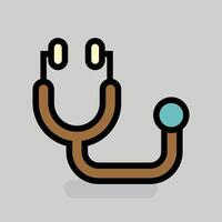 Stethoscope Graphic Illustration vector