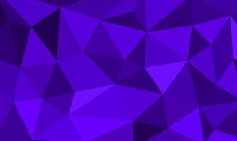 Abstract irregular polygon background in dark violet color. triangle pattern design for decoration, banner, greeting, invitation, website, advertising, cover, backdrop, header vector