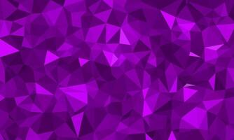Background with dark magenta color triangle pattern texture. Modern mosaic concept illustration design. vector