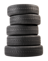Tires Stack Isolated on Transparent Background png
