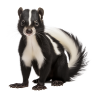 Skunk Isolated on Transparent Background png