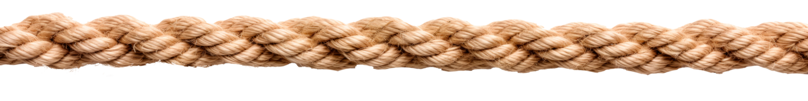 Braided rope on a transparent background suitable for various applications png