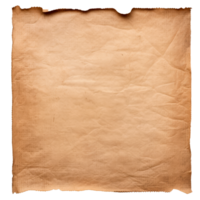 Vintage parchment paper texture with a blank surface for various uses png