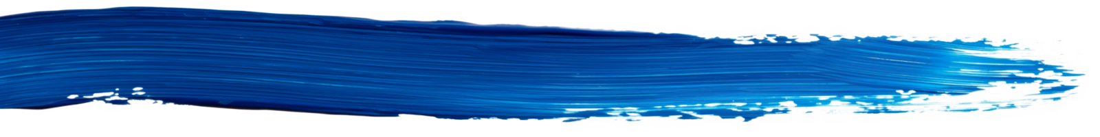 A smooth blue line stroke on a transparent background for design projects. png