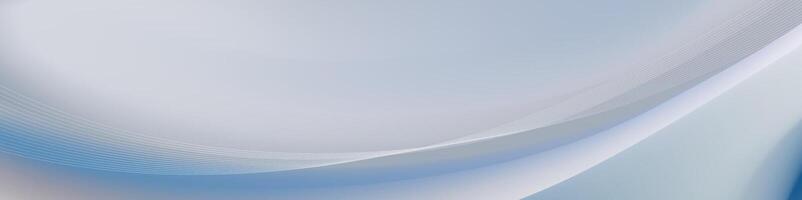 Abstract Blue and Gray Gradient Wave Background Design vector