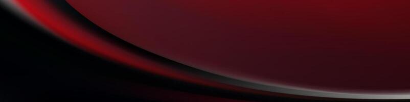 Abstract Dark Red Black Gradient Background Curve Design vector