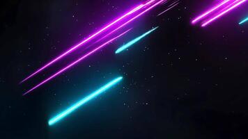 Abstract background with glowing lines and a dark backdrop. video