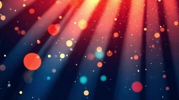 Abstract colorful background with bokeh lights. video
