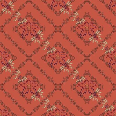 Traditional Textile block print Pattern ,Ajrakh, Ikat, batik print Pattern, abstract Hand Block Print background digital printing textile pattern.