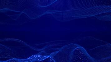 Looped Animated Technology Background with Dots and Lines video