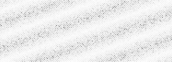 Black rippled grit halftone texture. Grunge dotted striped noise background. Vanishing sandy grain gradation wallpaper. Dot lined gradient pattern. Gritty pixelated comic overlay backdrop. vector