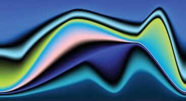 Abstract fluid color gradation background. Vibrant gradient backdrop template copy space. vector