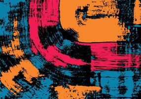 Abstract colorful paint texture background. Grunge painting backdrop design backdrop. Suitable for poster, banner, cover, or landing page. vector
