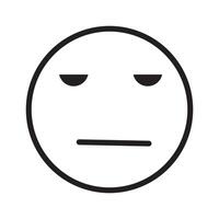 Sad emoticon face. Set icon sad emoji. icons of sad face isolated on white background. illustration. vector