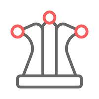 Abstract connection logo. Concept of network, communication, and technology. vector