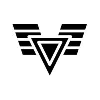 Abstract Geometric Triangle Logo Design. Concept of Movement, Progress, and Direction. vector