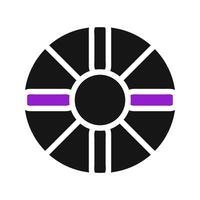 Abstract geometric circle logo. Concept of unity, connection, and teamwork. vector