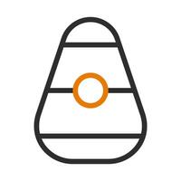 Space capsule icon. Concept of space exploration, technology, and science. vector