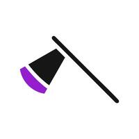 Axe icon, concept of weapon, tool, and equipment. vector