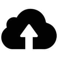 Upload icon Ecommerce website interface UI UX icon design vector