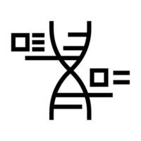DNA Sample Icon vector