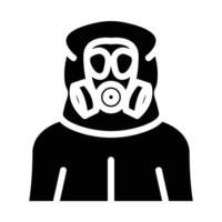 Hazard Suit Icon vector