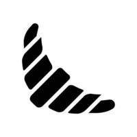 Fresh Croissant Icon vector