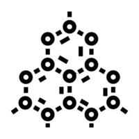 Molecular Structure Icon vector