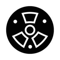 Nuclear Hazard Icon vector