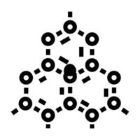 Molecular Structure Icon vector