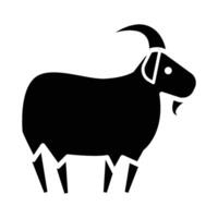 Goat Side View Icon vector