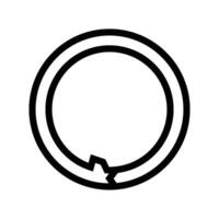 Ouroboros Eternal Icon vector