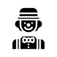 Clown Icon for Entertainment vector