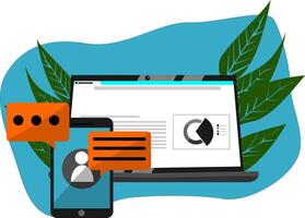 How to use chatbots to improve customer service vector