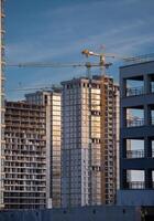 construction of a multi-storey building photo