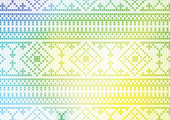 Green gradient pattern soft pixel knitwear background