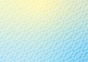 Blue wave swirl green line gradient pattern background vector