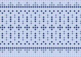 Classic blue square pixel pattern background vector