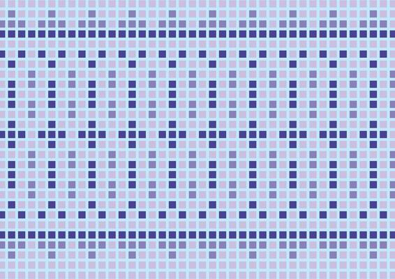 Classic blue square pixel pattern background