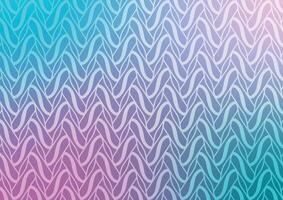 Wave line pattern blue gradient purple art background vector